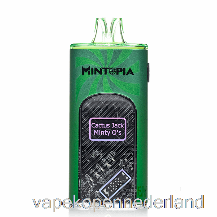 Elektronische Sigaret Vape Mintopia Turbo 9000 Wegwerp Cactus Jack Minty O's